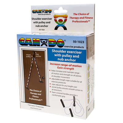 Fabrication CanDo Overdoor Shoulder Exerciser w/ Single Pulley and Door Strap