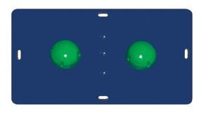 Fabrication CanDo 20 inch Moderate Multi-Vestibular Board w/ Green Balls