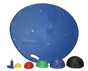 Fabrication Cando® Multi-Axial Platform Professional Balance System with Balls & Weight Rods