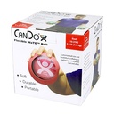 Fabrication CanDo WaTe 3.3 lb Hand-Held Weighted Ball, Red