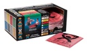 Fabrication CanDo 4 ft Low Powder Light Pre-Cut Exercise Bands, Red, 40/Box