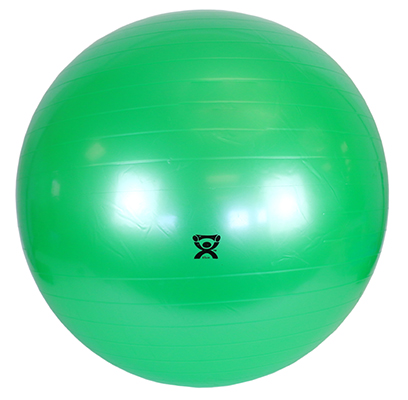 Fabrication CanDo 26 inch PVC Standard Inflatable Exercise Ball, Green