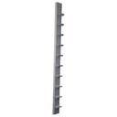 Fabrication CanDo Steel Wall Mounted Rack for 10 Dumbbells