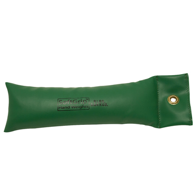 Fabrication CanDo Softgrip 8 lb Hand Weight, Green