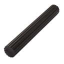 Fabrication CanDo Twist-n-Bend 12 inch X-Heavy Flexible Hand Exercise Bar, Black