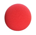 Fabrication CanDo 3 inch Memory Foam Easy Hand Squeeze Ball, Red