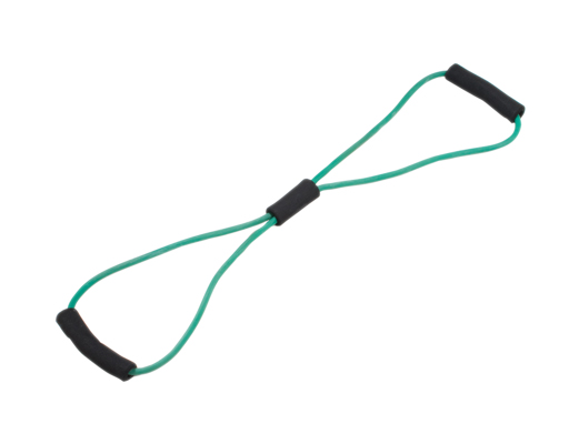 Fabrication CanDo BowTie 30 inch Low Powder Medium Exercise Tubing, Green