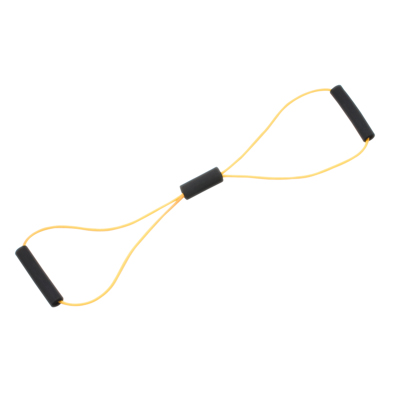 Fabrication CanDo BowTie 30 inch Low Powder X-Light Exercise Tubing, Yellow