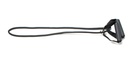 Fabrication CanDo 48 inch Low Powder X-Heavy Exercise Tubing w/ Handles, Black