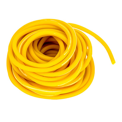 Fabrication CanDo 25 ft Low Powder X-Light Exercise Tubing Roll, Yellow