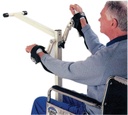 Fabrication CanDo Deluxe Chair Cycle Exerciser w/ Adjustable Pedals