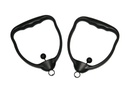 Fabrication CanDo Hold-Rite Plastic Handles for Exercise Band & Tubing, 2/Pack