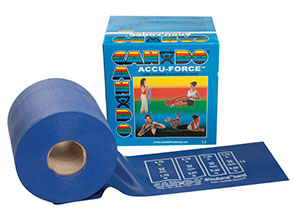 Fabrication Cando® Accuforce™ Band, Blue, Heavy, 50 yd Dispenser, Low-Powder