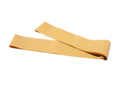 Fabrication CanDo 30 inch Latex XXX-Heavy Band Exercise Loop, Gold
