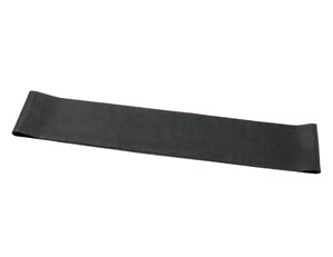 Fabrication Cando® Accuforce™ Band Loop, 15", Black, X-Heavy, Latex