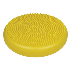 Fabrication Balance Pads, Inflatable Vestibular Seating / Standing Disk, Yellow, 35cm (13.8")