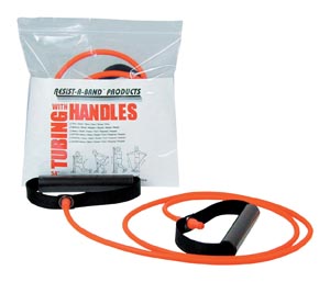 Dukal Dawnmist Latex Tubing with Handles, X-Heavy Resistance, Blue, 54" x 5.1"