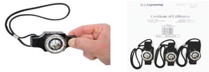 B&L Engineering®10 lb Mechanical Pinch Gauges, 0.25 lb Increments, Calibration Certificate Incld