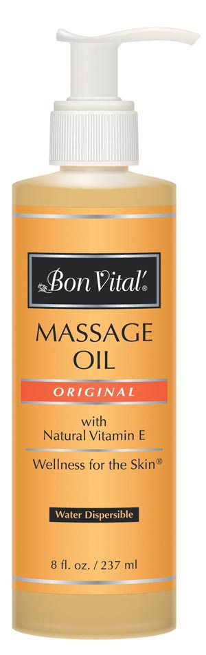 Hygenic/Performance Health Bon Vital® Original Massage Oil, 8 oz Bottle with Pump