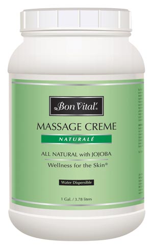 Hygenic/Performance Health Bon Vital® Naturale' Massage Creme, 1 Gallon Jar