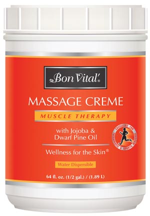 Hygenic/Performance Health Bon Vital® Muscle Therapy Massage Crème, 1/2 Gallon Jar