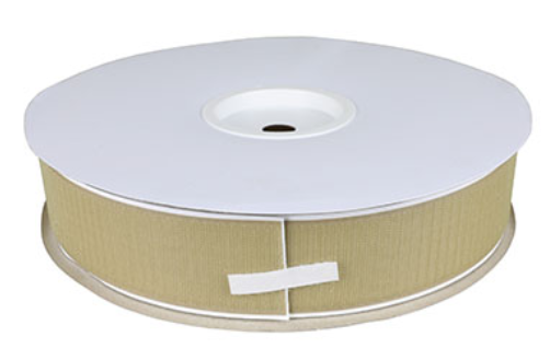 Fabrication Velcro 2" Self-Adhesive Hook, 25 yd Dispenser Box, Tan