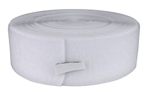 Fabrication Velcro 2" Loop, 10 yds, White