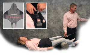 Core Products Traction Table Belt, Black. Fits 24" - 60" Waist