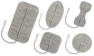 Axelgaard Pals® Electrodes, Cloth, 3" x 5" Oval, 2/pk
