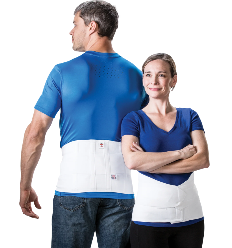 Core Products Triple Pull Elastic Lumbosacral Belt, Lower Back Support, Large
