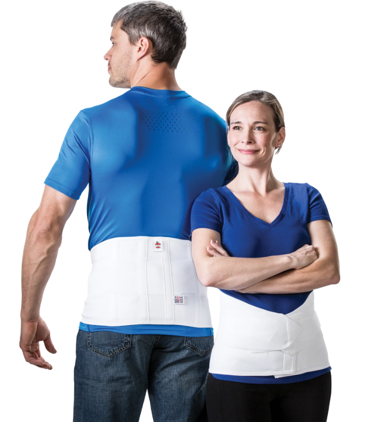 Core Products Triple Pull Elastic Lumbosacral Belt, Lower Back Support, Small
