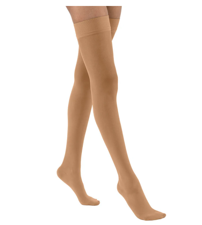 BSN Medical/Jobst Ultrasheer Women's Thigh High w/Dot Band, 15-20 mmHg, Bronze, Sm