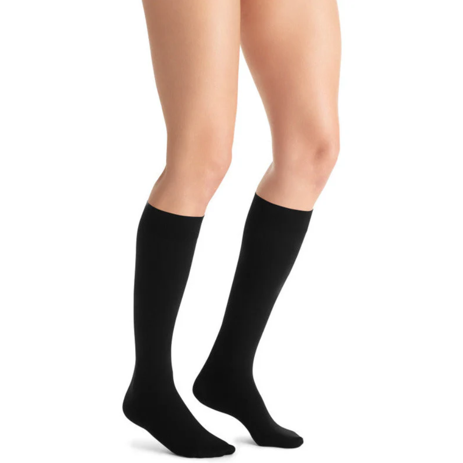 BSN Medical/Jobst Opaque Knee High, 30-40mmHg, XL Standard, Black