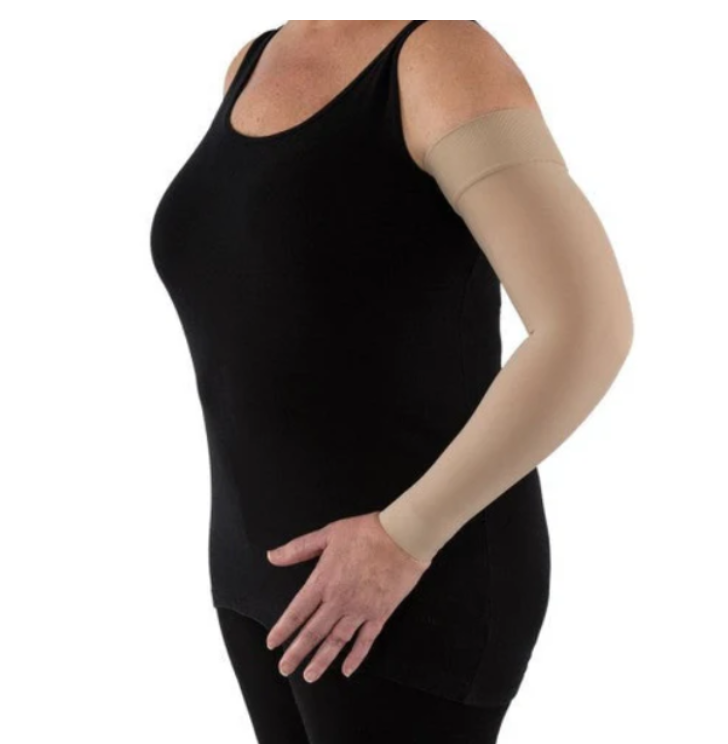 BSN Medical/Jobst Bella Lite Armsleeve w/Silicone Band, 15-20 mmHg, Beige, Med