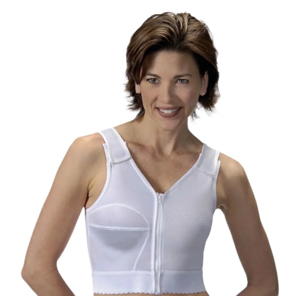 BSN Medical/Jobst Surgical Vest w/Right Cup, White, Size 1