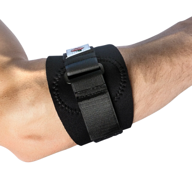 Core Products Tennis Elbow Support, Neoprene, Medium, Black