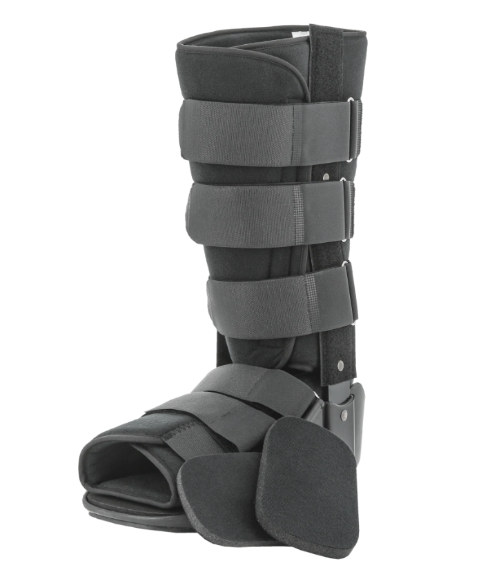 Swede-O Walking Boot, Standard, Tall, Medium, Fixed, Black