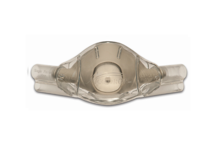 Accutron Clearview Classic Nasal Mask, Adult, Unscented, Grey, Single-Use, Disposable