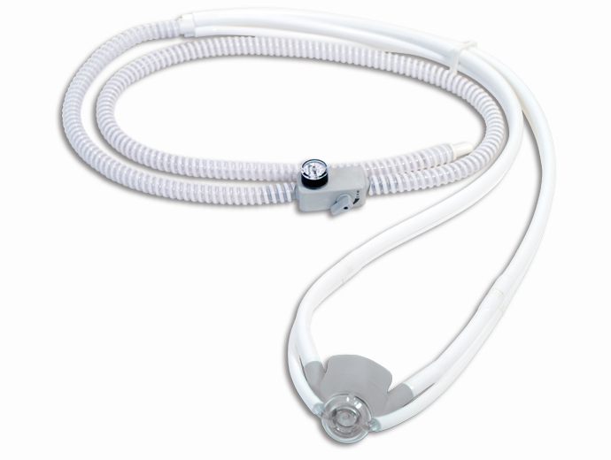 Accutron PIP+™ Scavenging Circuits System, for Standard Bag Tee, with Small Multi-Use Nasal Mask