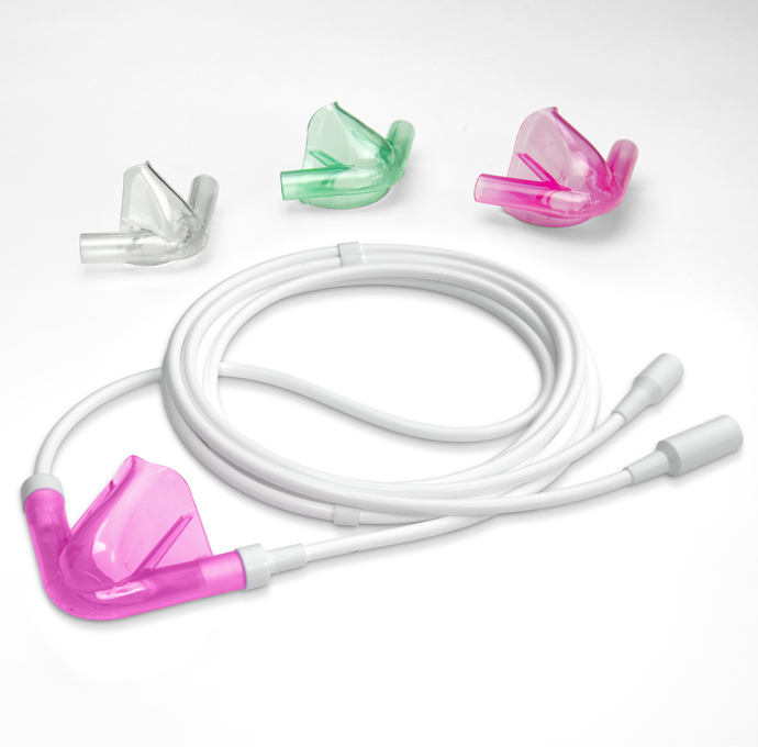 Accutron Axess™ Low Profile Nasal Mask, Scavenging Circuit for In-Line Vacuum Controller, RFS