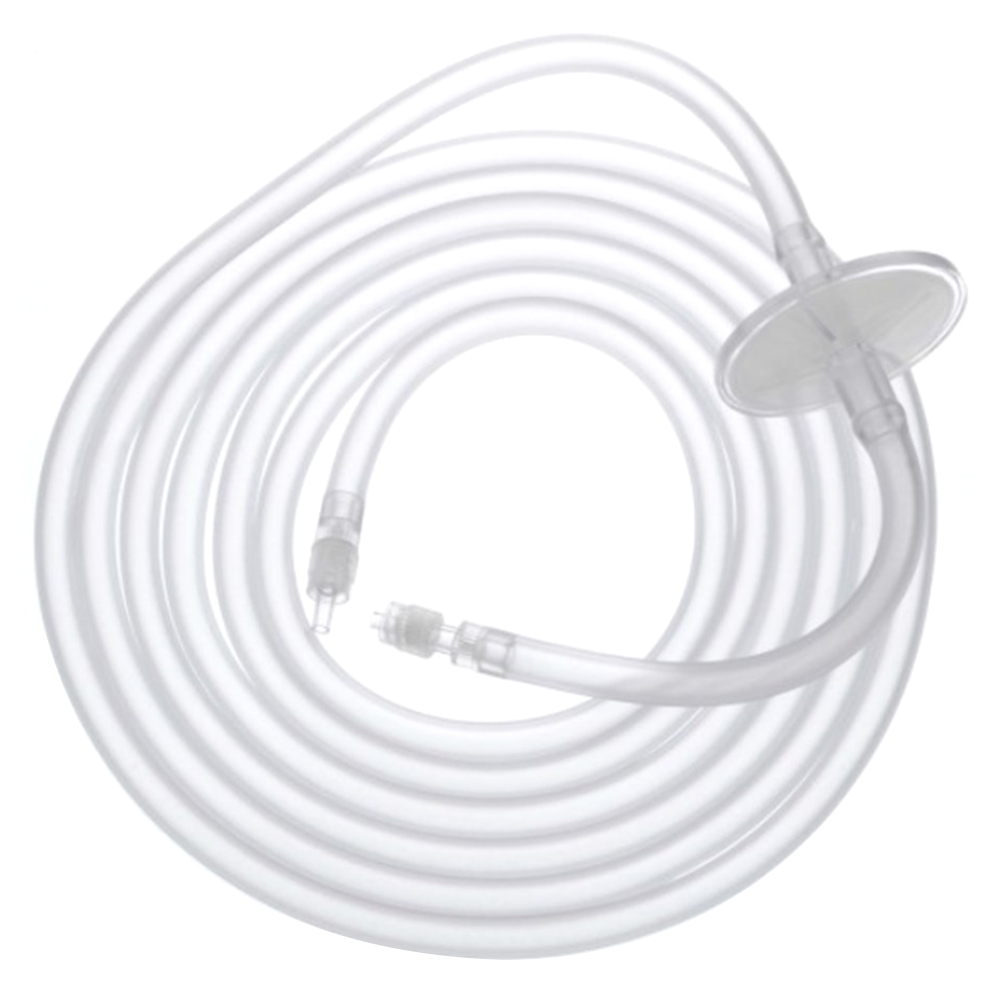 BD V.Mueller 10 Feet Single-Use Insufflation Tubing with Rotating Luer Lock and 0.1 Micron Filter, 20/Pack