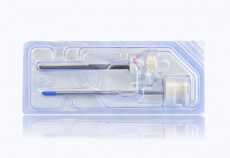 Medtronic Versaport Plus V Multi-Purpose Trocar - 5mm Size, 5mm Length, Sharp/ Linear Blade Tip