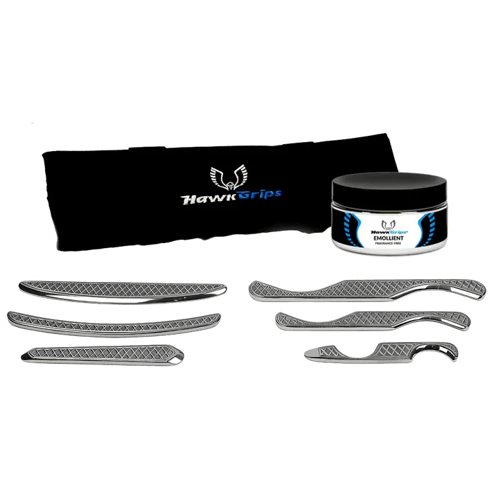 Hawkgrips Silver Set