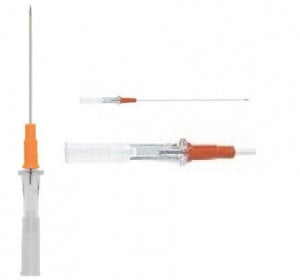 BD Angiocath 10 Gauge x 3 inch Peripheral Venous IV Catheters, Tan, 50/Case