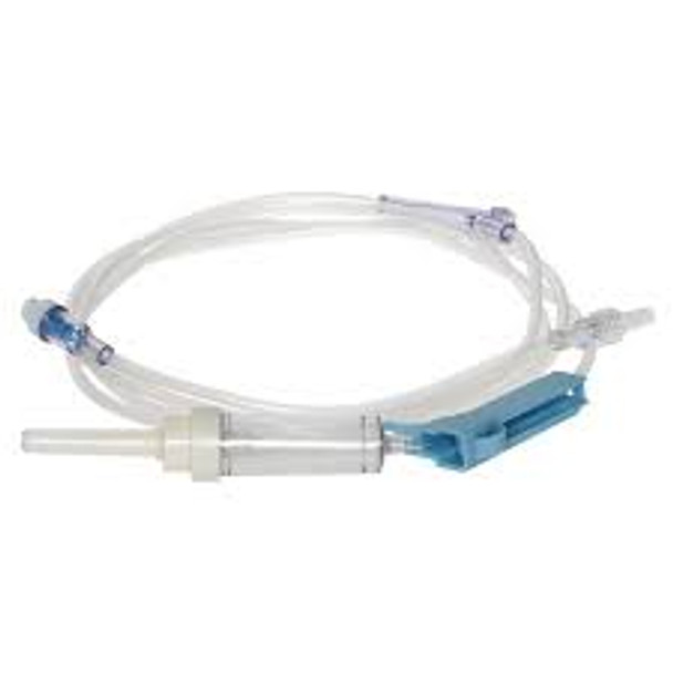 Amsino Amsafe® IV Administration Set IV Microclave Inj10drops/Ml 95in 50/Cs