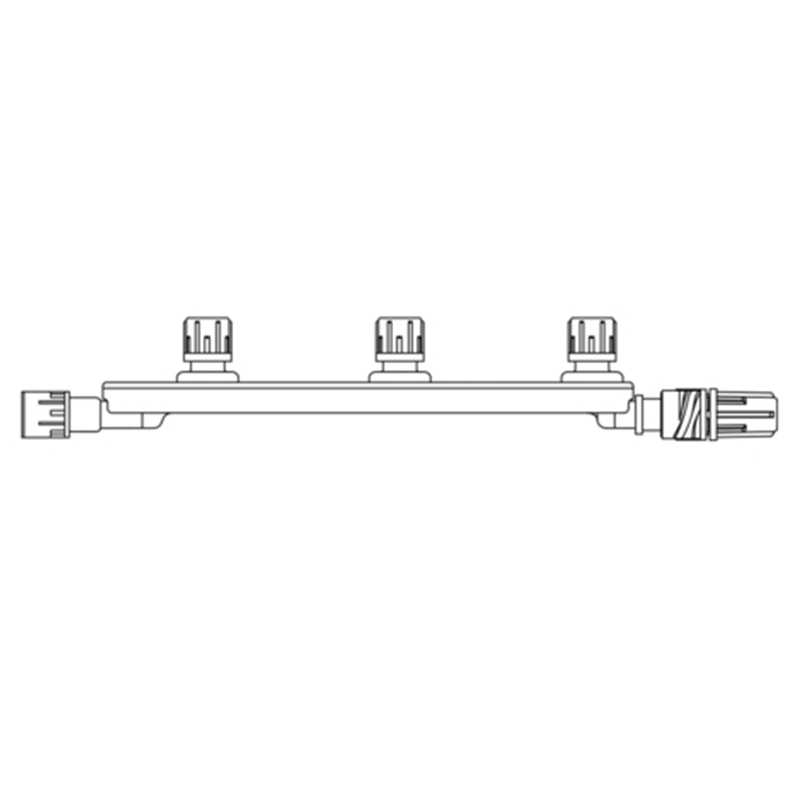 BD 6 inch Chemo-Safety System Manifold with (3) 1-Way Valves, 1.5 ml PV, 50/Pack