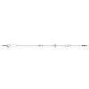 BD Alaris Low Sorbing Infusion Set with 2-Piece Male Luer Lock, 20/Pack