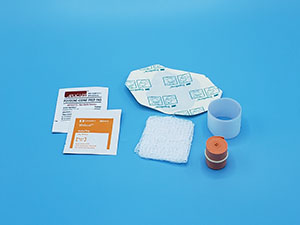 IV Start Kit, Tegaderm™ Dressing, (1) Alcohol Prep Pad, (1) PVP Prep Pad, Sterile, 50/cs