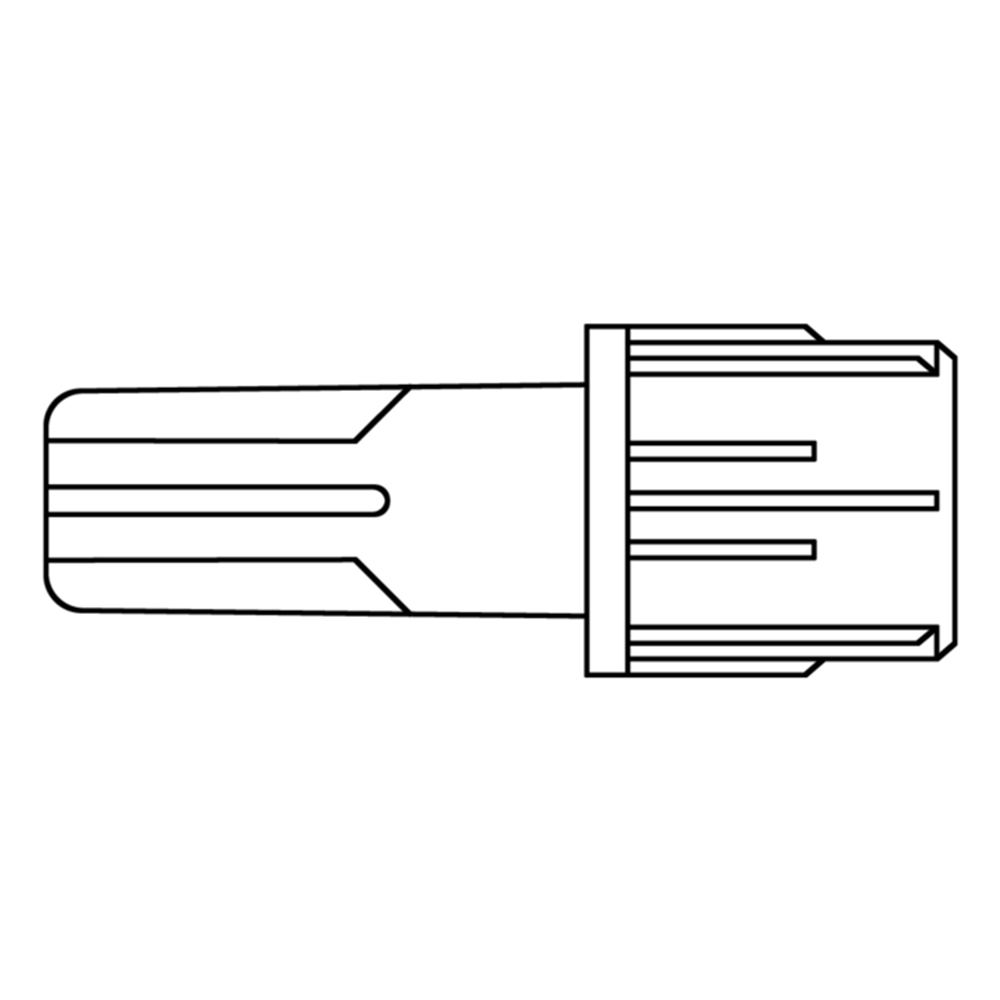BD Disposables Sterile Female and Male Luer-Lock Cap, 600/Pack