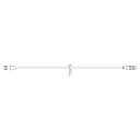 BD 30 inch Extension Set with Slide Clamp and Male Spin Lock, 50/Pack
